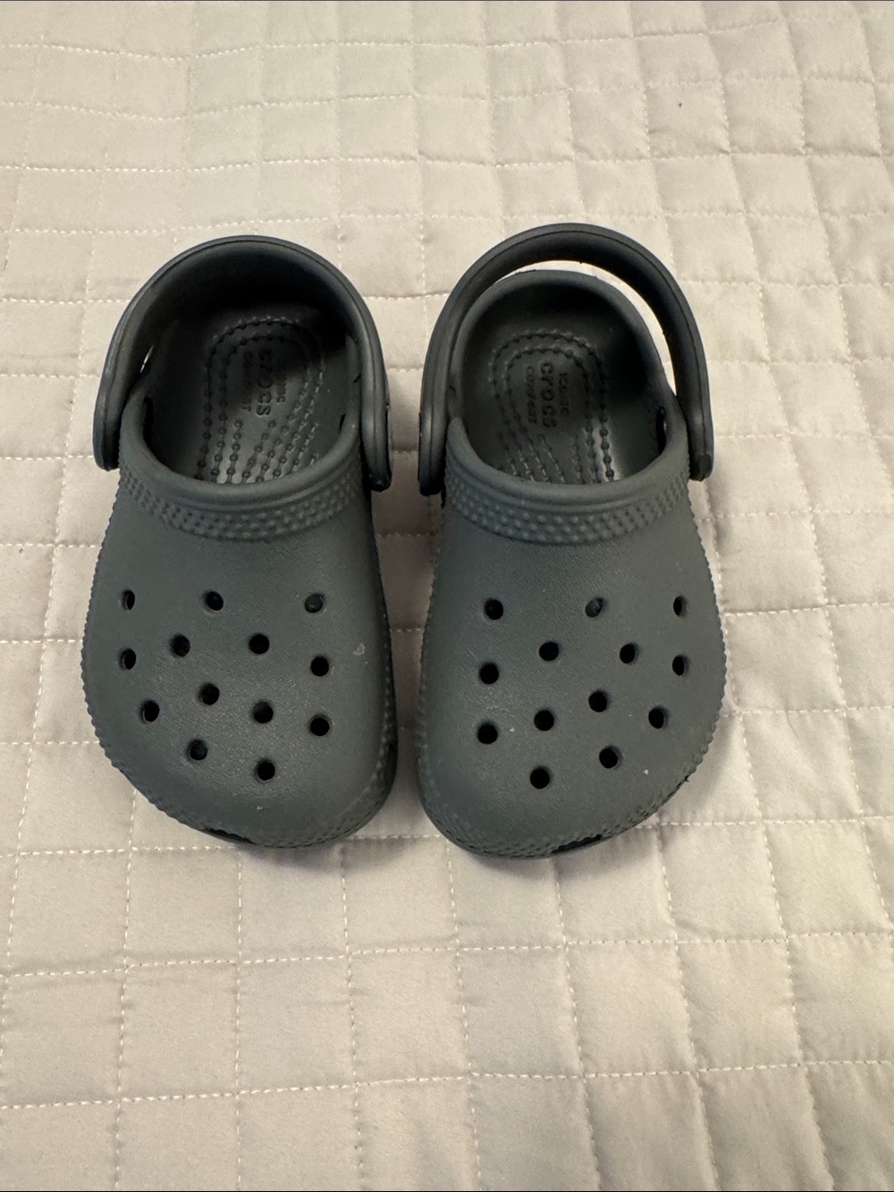 Crocs size 5 grey